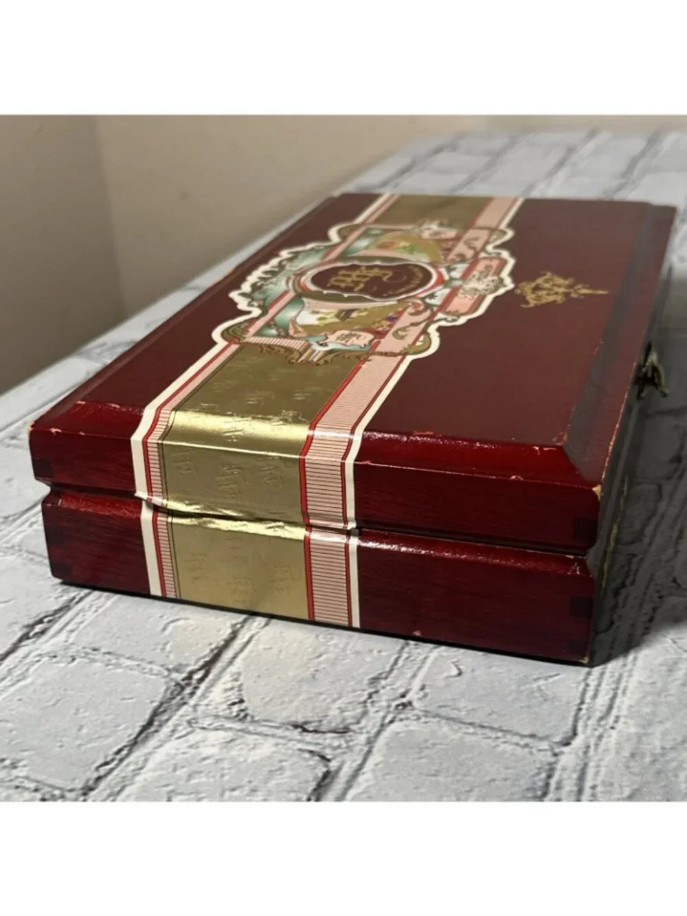 Empty Wood Cigar Box My Father Garcia Cigars No. 2 Belicoso 11